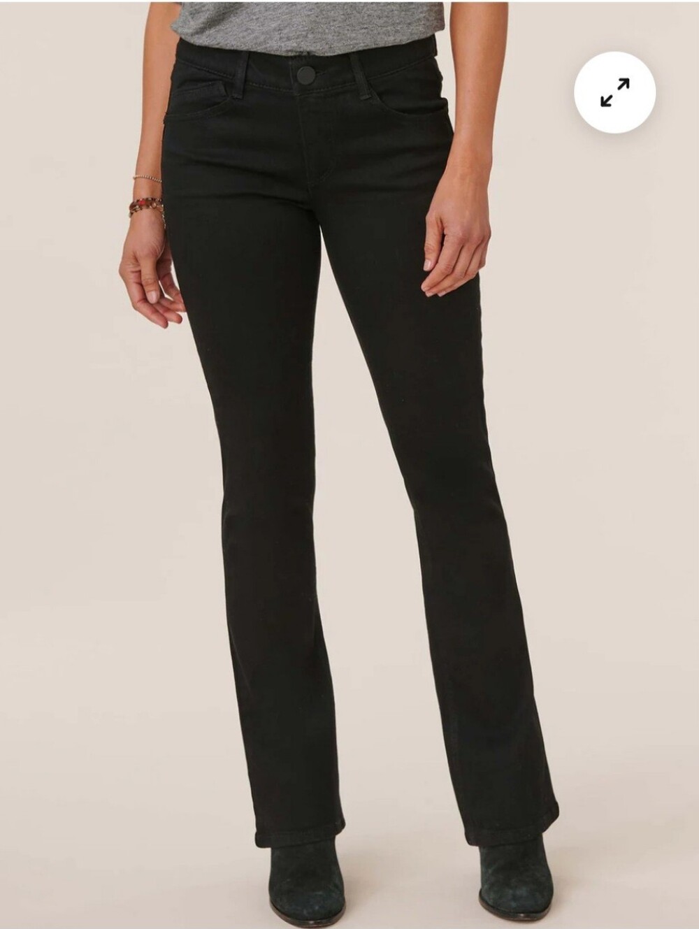 Democracy Black Boot Cut Jeans
